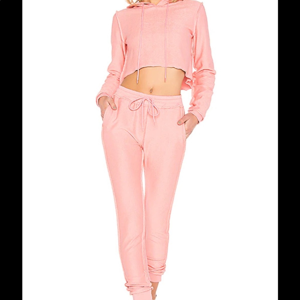 Like New DG Sweatsuit in Blush/S - full set